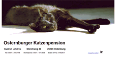 Desktop Screenshot of osternburger-katzenpension.de